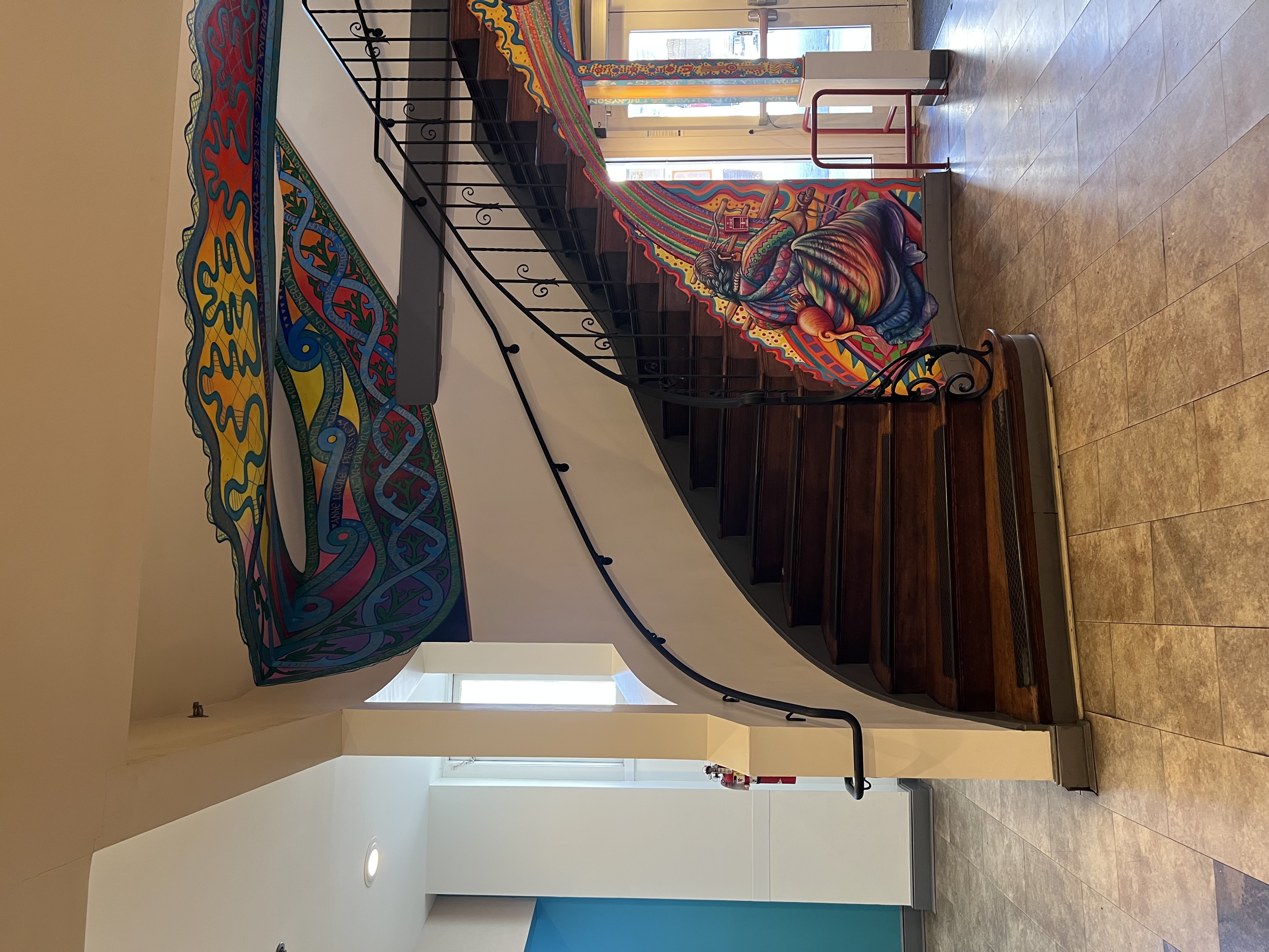The Women's Building staircase